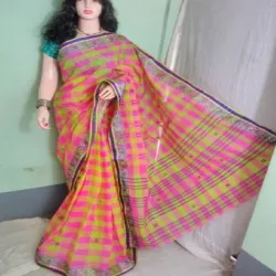 Ladies Saree, Saree Length 55 m separate blouse piece