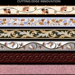 Larnaca Series Athena Border Tile, Brand Keramos