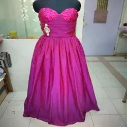 Evening Gown Ring, Fabric Net