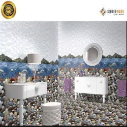Designer Tiles for Bathroom, Hardness 35 HRC
