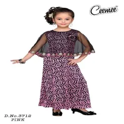 Girls Fancy Frock, Style Straight