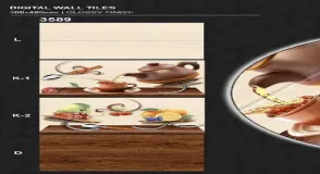 30x60cm Brick Pattern Wall Tiles For Kitchen And Bathroom Pastel Color Tiles, Tile Thickness 9 mm