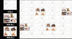 12x24 Tiles, Size Medium