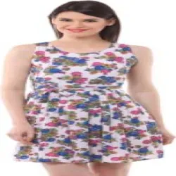Ladies One Piece Dress, Fabric Cotton