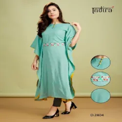 Trendy One Piece Dress With Handwork on Neck, Size s to xl