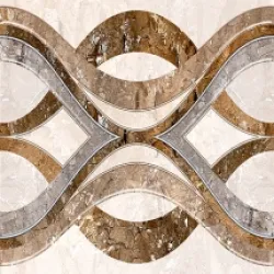Wall Tile 815 HL, Color Brown