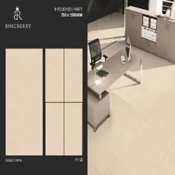 Double Charge Polished Floor Tile, Brand Tauras