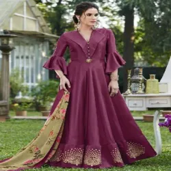 Party Wear Gowns, Size Medium