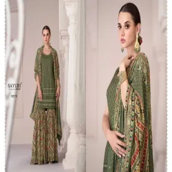 Designer Dola Suits, Color Blue