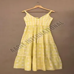Women Long, Fabric Cotton