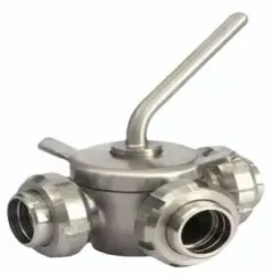 Material Stainless Steel Two Way Plug Valve Without Union, Size 1 - 8, Valve Size 2 inch