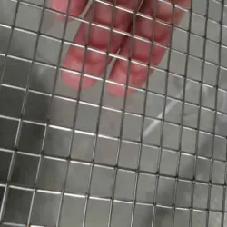 Stainless Steel Welding Wire Mesh, Wire Diameter 6mm