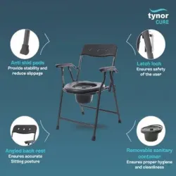 Karma Rainbow 2 Commode Stool, UsageApplication Home use