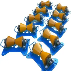 Pipeline Rollers for Oil and Gas Pipeline Project, Size 2 to 60, Brand spm