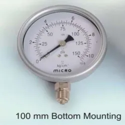 Pressure Utility Gauges, Window Material Glass