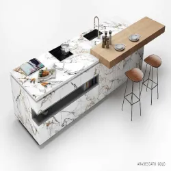 800x1600mm Ceramic Porcelain Slab Tiles, Surface Finish Smooth