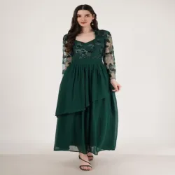 Ladies Long Gown, Size All Sizes