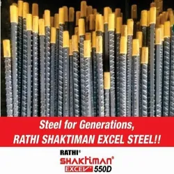 TMT Bar, Ultimate Tensile Strength 600-680Nmm2