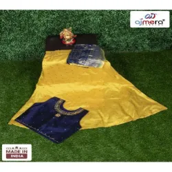 Kids Khadi Silk Lehenga, Color Multicolor