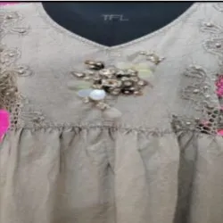 Ladies Rayon Long Top, Stitch Type Stitched