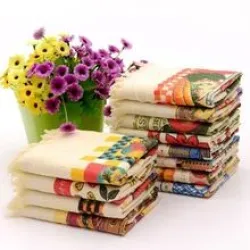 Strips Multicolor KITCHEN DISH WASH TERRY TOWELS, 100 Grms, Wash Type Washable