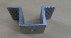 CUSTOMIZED MODULE MOUNTING STRUCTURES, Size 72x72mm