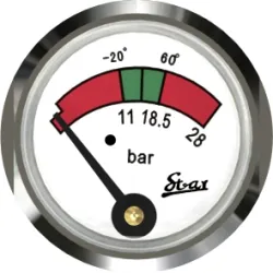Fire Temperature Gauge, Type of Spare Part Pressure Gauges