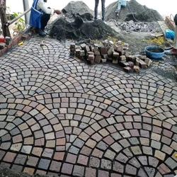 Cobbles Laying Stones