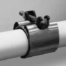 Stainless Steel Pipe Repair Clamp, Material ms