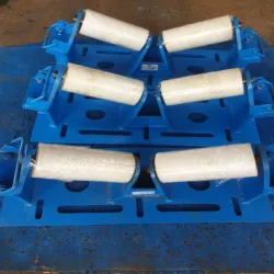 30inch Pipe Rollers, Material Mild Steel