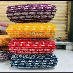 Packaging Type Piece Multicolor Printed Cotton Nightgown Fabric, GSM 100-150 GSM, Pattern Type Printed