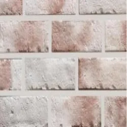 Brick Tiles Exposed Face Foam, Color Brown