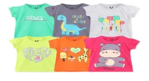 Casual Girls T Shirt, Fabric Cotton