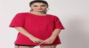 Ladies Plain T-shirt, Neck Round