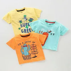 Kids Full Sleeve T Shirts For, Age 3-5 Years
