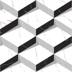 3D Floor Tiles, Surface Finish High Glossy