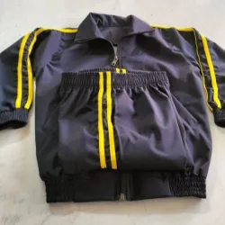 Kids School Uniform Tracksuit, Set Contain Jacket and Trouser