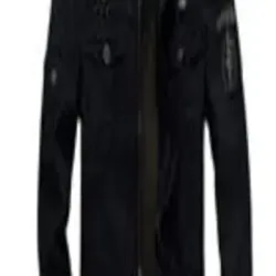 Athleisure Black Jacket MFJ-672-E, Sleeve Type Full Sleeves
