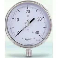Weatherproof Pressure Gauge, Material Steel And ABS